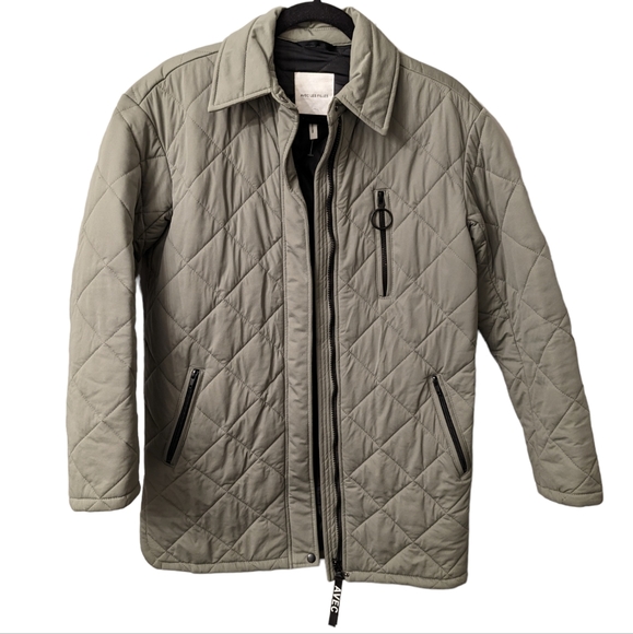 LIKE NEW Avec Les Filles Lightweight Quilted Utility Jacket Size Extra Small - Picture 1 of 8